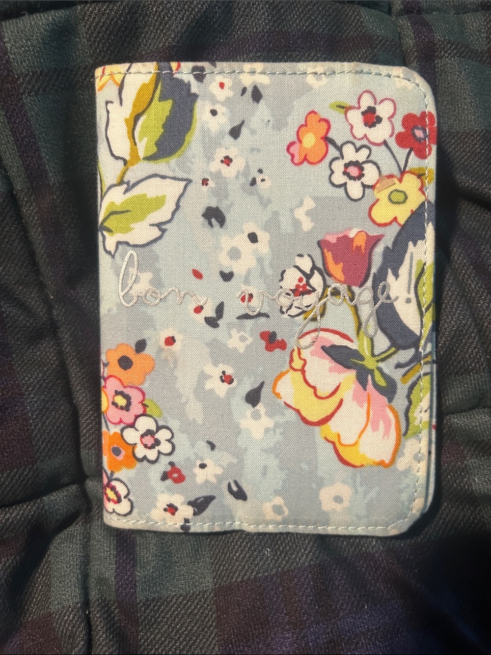 Vera Bradley Floral Passport Holder